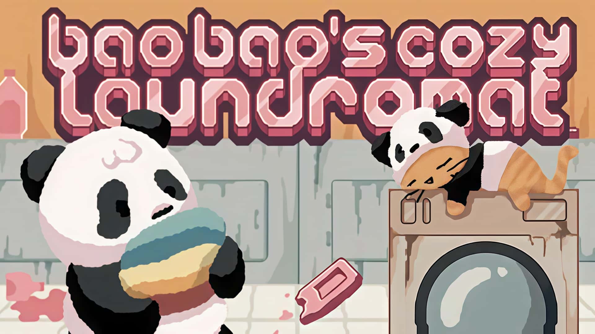 《宝宝的温馨洗衣店》——熊猫 “宝宝” 陪你一路升级！-未玩VIGAME