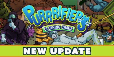 《疯狂工具：清洁混乱 》 Purrrifiers  Cleaning Chaos – Cats & Goofylike Co-op-未玩VIGAME