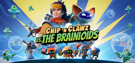 《脑怪来袭！脑晶保卫战 》 Chip ‘n Clawz vs. The Brainioids-未玩VIGAME