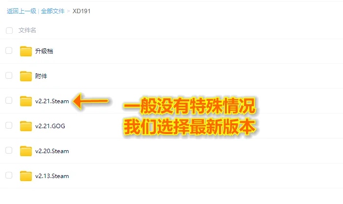 【游戏问题】网盘里游戏版本很多该怎么选？-未玩VIGAME
