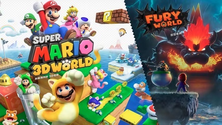 《超级马里奥3D世界+狂怒世界 》 Super Mario 3D World + Bowser’s Fury-未玩VIGAME